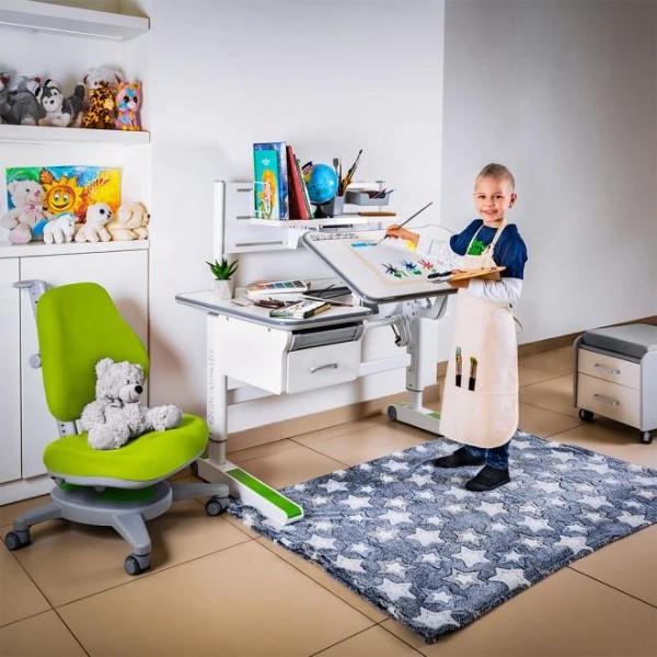 Фото - Парта школьная Mealux Woodville Multicolor W Energy (BD-850 W/MC Energy)
